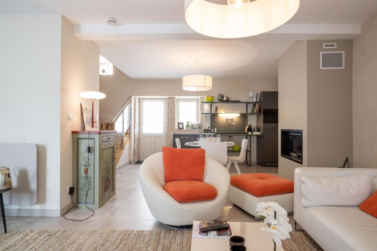 Les Demeures Du Tonnelier, Maison Cote Jardin Saint-Romain  Eksteriør billede